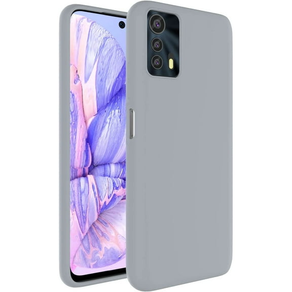TUDIA NUU Mobile B20 Liquid Silicone Shockproof Ultra Slim Case - Cool Gray