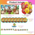 thumbnail image 4 of Donkey Kong Country Party Supplies Plates Decorations Birthday Cake Topper Banner Decor Backdrop Balloons, 4 of 8