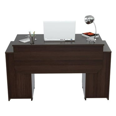 HomeRoots 249794 Computer Desk with Four Drawers - Melamine & Engineered wood