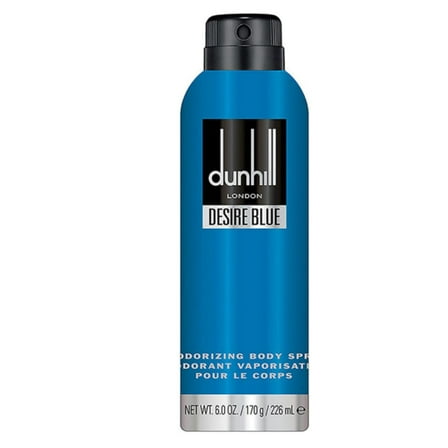 Alfred Dunhill Men's Desire Blue Desire Blue Deodorant Body Spray Spray 7.65 oz Bath & Body 085715802118