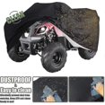 thumbnail image 4 of Funda para ATV, resistente al agua, funda de almacenamiento para exteriores con dobladillo elástico, para Kawasaki, Arctic Cat, Honda, Polaris, Yamaha, para todo tipo de clima, 4 unidades, 4 of 5
