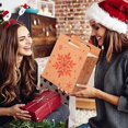 thumbnail image 6 of Christmas Gift Bags, 10.23X8.26X4.72" Non Woven Tote Bags with Handles, Xmas Candy Holders, Festive Treat Containers, Seasonal Present Sacks, Reusable Holiday Pouches for Christmas Party Favors, 6 of 7