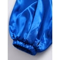 thumbnail image 6 of Doomiva Kids Girls Satin Harem Pants Elastic Waist Belly Dance Bloomers Theme Party Dress Up Blue 6, 6 of 7