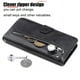 thumbnail image 5 of Estuche de Cuero PU con Cierre para Xiaomi Poco X7 Pro , Funda Protectora con Billetera y Correa, 5 of 5