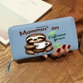 thumbnail image 6 of OIDERY Long Zippered Purse Wallet for Women RFID Blocking Wallet for Women Sloth Coffee Momming Zipper Coin Pocket Gift for Girlfriend, Mom & Friends, 6 of 10