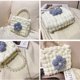 thumbnail image 2 of Bolso de mano, bolso de mano tejido, bolso de mano exquisito, bolso de mano tejido, diseño elevado, 2 of 9