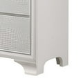 thumbnail image 3 of Benjara Dresser with 7 Drawers and Textured Pattern, White, 3 of 5