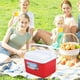 thumbnail image 4 of Nevera Portátil de 5 Litros de Gran Capacidad, Mantiena la Frescura de los Alimentos y Las Bebidas Frescas, Funda rígida aislada para Viajes, Camping, Picnic Con Material de de de, 4 of 7