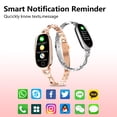 thumbnail image 5 of UBABAI F81 Fashion Sports Smart Watch Steel Strap Bluetooth Women's Watch Message Reminder, 5 of 9