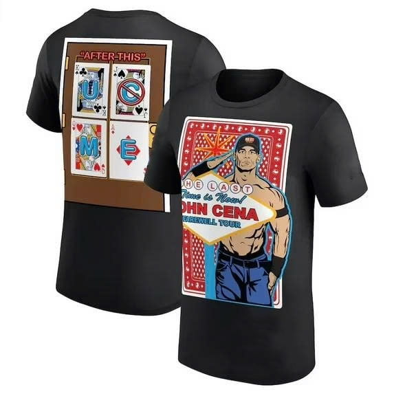 John Cena Youth Farewell Tour 2025 Las Vegas T-Shirt