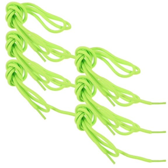 NIAIZEK 6pcs Sports Shoelaces Replacement Olive Green for Running Shoes