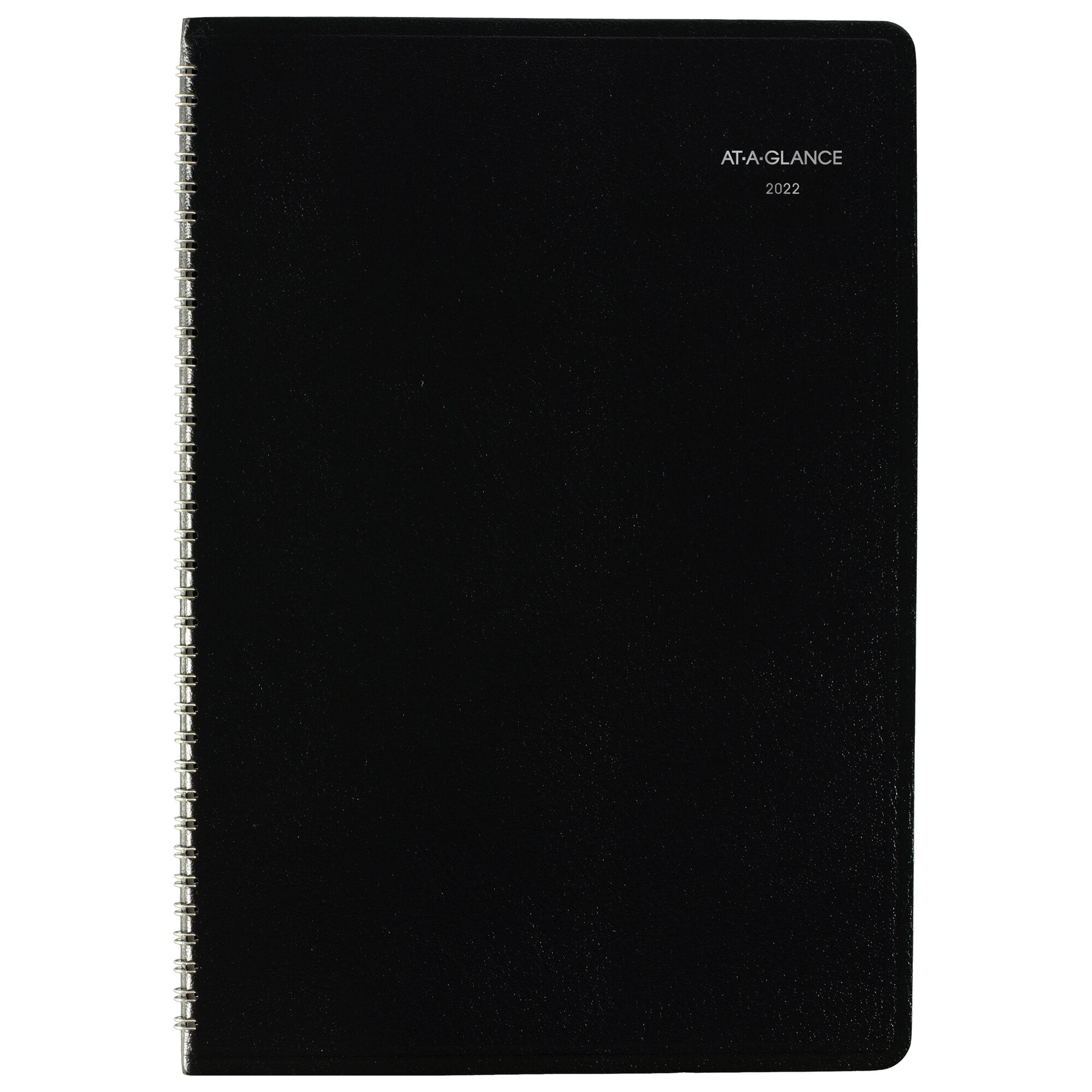 AT-A-GLANCE DayMinder Monthly Planner, 8' x 12', Black, December 2021 to January 2023 - G4700022