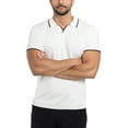thumbnail image 5 of X RAY JEANS Mens Knit Polo Sweater, Off White, 2XL, 5 of 10