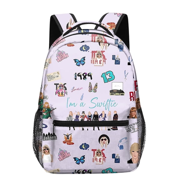 Mochila linda de dibujos animados para estudiantes de secundaria mochila de gran capacidad para estudiantes