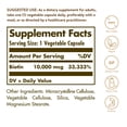 thumbnail image 2 of Suplemento Solgar, cápsulas de biotina, 10,000 mcg, 60 unidades, 2 of 5