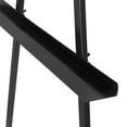thumbnail image 6 of DecMode 22" x 67" Black Metal Tall Adjustable Floor 2 Tier Easel, 1-Piece, 6 of 11