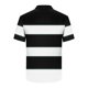 thumbnail image 3 of Blusa y camisa de manga corta con cuello vuelto para hombre, informal, de manga larga, con botones estampados, de poliéster, 3 of 4