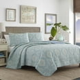 thumbnail image 2 of Tommy Bahama  Turtle Cove Aqua Quilt Set, 2 of 4