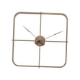 thumbnail image 4 of Reloj de pared de metal Silencioso Sin tictac Estilo retro industrial Reloj decorativo ligero Reloj colgante para Hotel Granja Cocina Decoración del, 4 of 7