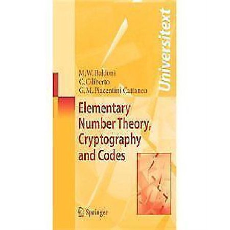 Elementary Number Theory, Cryptography and Codes | Walmart Canada