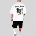 thumbnail image 4 of Conjunto De Playera Y Pantalón Corto Para Hombre Estampado, 4 of 8