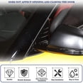 thumbnail image 2 of Compatible con Toyota Gr Supra A90 Espejo Triangular Alerón Triangular, Negro, 2 of 3