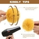 thumbnail image 4 of Pom Poms de piel sintética Uxcell para sombreros, 12 piezas de bolas de piel suave y esponjosa, 4 of 6