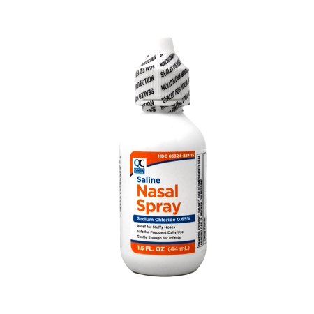 Quality Choice Saline Nasal Relief Moisturizing Spray 1.5 Oz