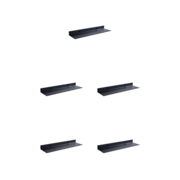 Injueey Estante de pared de Metal repisa cocina baño estante espejo ducha esquina fuerte cojinete organizador gabinete accesorios 40cm Type2 NO2