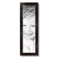 thumbnail image 2 of ArtToFrames 6x21" Wooden Finish Mahogany Picture Frame, Brown Wood Poster Frame, with Regular Acrylic and 2 (FBPL-4958), 2 of 7