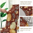 thumbnail image 4 of Autumn Pumpkins Dining Chair Covers Set of 4 Stretch Chair Cover Removable Chair Slipcover Washable Dining Chair Seat Cover for Dining Room Ceremony Wedding Party Hotel, 4 of 6