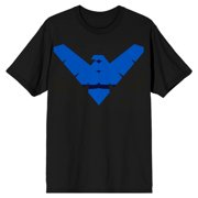 DC Comics Nightwing Men's Black Graphic Tee-M