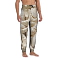 thumbnail image 4 of Kdxio Starfish and Sea Shells Pattern Joggers,Sweatpants for Men with Pockets-Large, 4 of 5