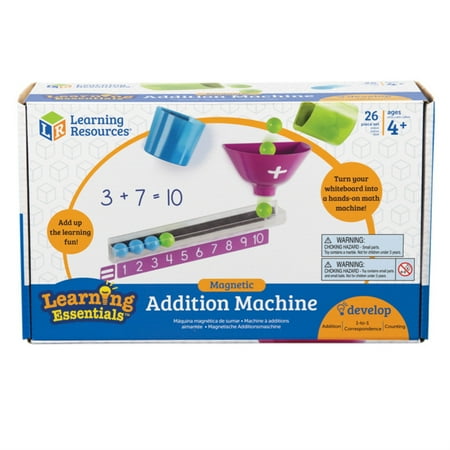 UPC: 0765023063684 | Learning Resources Magnetic Addition Machine