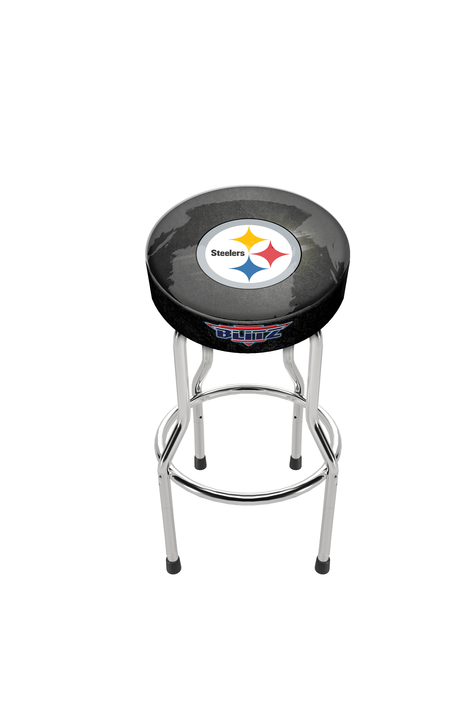 Pittsburgh Steelers Adjustable NFLBlitz Team Pub Stool, Arcade1Up
