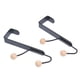 thumbnail image 5 of Paquete De 2 Ganchos Colgantes, Accesorios De Cocina Sin Perforaciones, Estante De Almacenamiento Resistente Para El Hogar, Colgador De Baño, Toallero Para Abrigo, Anillos, Dormitorio seitruly HA027613-02, 5 of 6