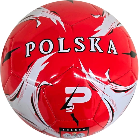 Country Training Soccer Ball - Elite Edition - For All Ages - Size 2, 3, 4 and 5 (POLAND, 2)