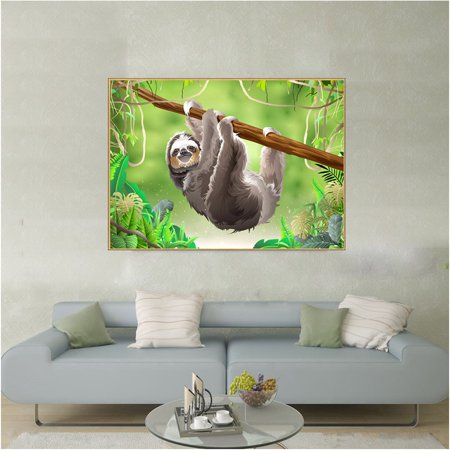 40*30Cm Diamond Painting Sloth E720 Diy Diamond Painting Cross Stitch