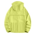 thumbnail image 3 of Guluxicc Athletic Hooded Jackets for Men Full Zipper Running Performance Long Sleeve Windbreaker Jackets for Outdoor Cycling Wear Fall Winter Casual Jackets, 3 of 7
