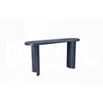 thumbnail image 4 of Thick Top 60'' Entryway Table, Curved Legs, Can Be Installed Inward or Outward for Sofas & Entryway (Navy Blue), 4 of 9