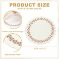 thumbnail image 2 of 200 piezas de doilies de papel de encaje, manteles individuales de papel redondos de 5.51 pulgadas, doilies decorativos para pasteles y postres, 2 of 7
