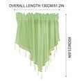 lulshou Curtains clearance,Collections Floral Sheer Lace Shade Window