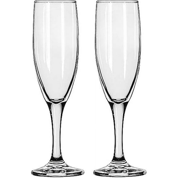 Gifts Infinity® Wedding Champagne Flutes Set of 2 Toasting Glasses (Mr & Mrs)