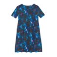 thumbnail image 5 of Fjofpr Girls Clothes under $10 Girls Middle-aged Children Short Sleeved Round Neck Dresses Children's Practice Clothes Dance Dresses（5-15Y）, 5 of 6