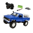 thumbnail image 1 of lionlar 1/16 180 Motor with Functional Headlight RC Car Model for Kids Boys Children Blue, 1 of 9