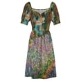 thumbnail image 4 of Irises In Monet's Garden At Giverny by Claude Monet Sleeveless Dress Long dresses long dress women, 4 of 6
