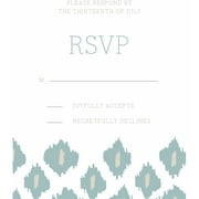 Modern Ikat Standard RSVP