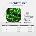 thumbnail image 3 of Zufioo Green Lightning Print Folding Car Windshield Sun Visor, Anti-ultraviolet Sun Visor, Suitable for Trucks, Vans Car Accessories-Medium, 3 of 6