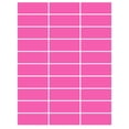 thumbnail image 1 of 240 etiquetas de colores, etiquetas rectangulares codificadas por colores, varias pegatinas rosas, escritura en la etiqueta del nombre, etiqueta, etiqueta de carpeta, oficina en casa, útiles escolares, 1 of 5