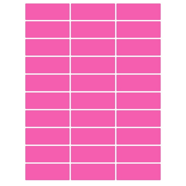 240 etiquetas de colores, etiquetas rectangulares codificadas por colores, varias pegatinas rosas, escritura en la etiqueta del nombre, etiqueta, etiqueta de carpeta, oficina en casa, útiles escolares